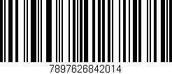 Código de barras (EAN, GTIN, SKU, ISBN): '7897626842014'
