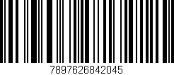 Código de barras (EAN, GTIN, SKU, ISBN): '7897626842045'