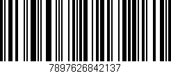 Código de barras (EAN, GTIN, SKU, ISBN): '7897626842137'