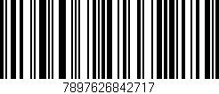 Código de barras (EAN, GTIN, SKU, ISBN): '7897626842717'