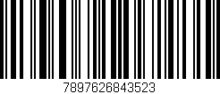 Código de barras (EAN, GTIN, SKU, ISBN): '7897626843523'