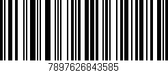 Código de barras (EAN, GTIN, SKU, ISBN): '7897626843585'
