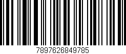 Código de barras (EAN, GTIN, SKU, ISBN): '7897626849785'