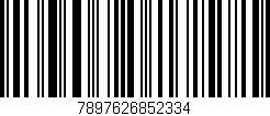 Código de barras (EAN, GTIN, SKU, ISBN): '7897626852334'