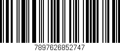 Código de barras (EAN, GTIN, SKU, ISBN): '7897626852747'