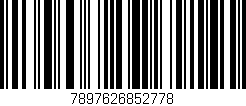 Código de barras (EAN, GTIN, SKU, ISBN): '7897626852778'