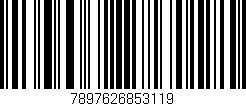 Código de barras (EAN, GTIN, SKU, ISBN): '7897626853119'