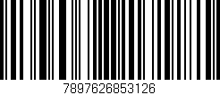 Código de barras (EAN, GTIN, SKU, ISBN): '7897626853126'