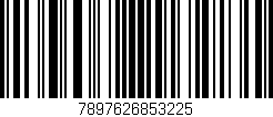 Código de barras (EAN, GTIN, SKU, ISBN): '7897626853225'