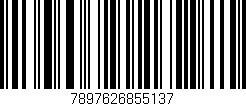 Código de barras (EAN, GTIN, SKU, ISBN): '7897626855137'