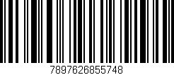 Código de barras (EAN, GTIN, SKU, ISBN): '7897626855748'