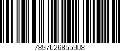 Código de barras (EAN, GTIN, SKU, ISBN): '7897626855908'