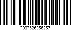 Código de barras (EAN, GTIN, SKU, ISBN): '7897626856257'