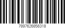 Código de barras (EAN, GTIN, SKU, ISBN): '7897626856318'