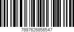 Código de barras (EAN, GTIN, SKU, ISBN): '7897626856547'