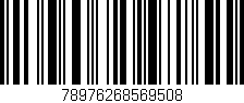 Código de barras (EAN, GTIN, SKU, ISBN): '78976268569508'
