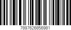 Código de barras (EAN, GTIN, SKU, ISBN): '7897626856981'