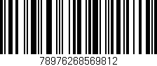 Código de barras (EAN, GTIN, SKU, ISBN): '78976268569812'