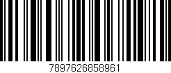 Código de barras (EAN, GTIN, SKU, ISBN): '7897626858961'