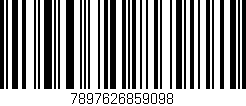 Código de barras (EAN, GTIN, SKU, ISBN): '7897626859098'