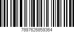Código de barras (EAN, GTIN, SKU, ISBN): '7897626859364'