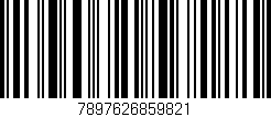 Código de barras (EAN, GTIN, SKU, ISBN): '7897626859821'