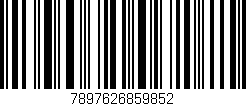 Código de barras (EAN, GTIN, SKU, ISBN): '7897626859852'