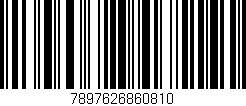 Código de barras (EAN, GTIN, SKU, ISBN): '7897626860810'