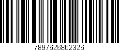 Código de barras (EAN, GTIN, SKU, ISBN): '7897626862326'