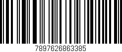 Código de barras (EAN, GTIN, SKU, ISBN): '7897626863385'