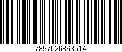 Código de barras (EAN, GTIN, SKU, ISBN): '7897626863514'