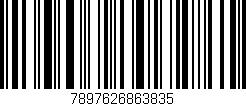 Código de barras (EAN, GTIN, SKU, ISBN): '7897626863835'
