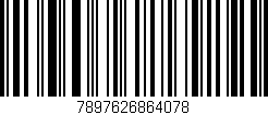 Código de barras (EAN, GTIN, SKU, ISBN): '7897626864078'