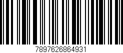 Código de barras (EAN, GTIN, SKU, ISBN): '7897626864931'