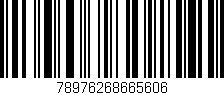 Código de barras (EAN, GTIN, SKU, ISBN): '78976268665606'