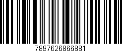 Código de barras (EAN, GTIN, SKU, ISBN): '7897626866881'