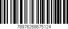 Código de barras (EAN, GTIN, SKU, ISBN): '78976268675124'