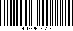 Código de barras (EAN, GTIN, SKU, ISBN): '7897626867796'