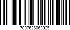 Código de barras (EAN, GTIN, SKU, ISBN): '7897626869325'