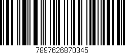 Código de barras (EAN, GTIN, SKU, ISBN): '7897626870345'