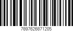 Código de barras (EAN, GTIN, SKU, ISBN): '7897626871205'