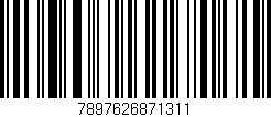 Código de barras (EAN, GTIN, SKU, ISBN): '7897626871311'