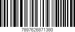 Código de barras (EAN, GTIN, SKU, ISBN): '7897626871380'
