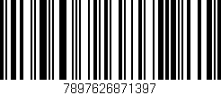 Código de barras (EAN, GTIN, SKU, ISBN): '7897626871397'