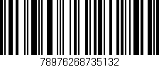 Código de barras (EAN, GTIN, SKU, ISBN): '78976268735132'