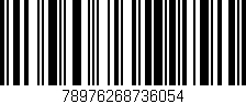 Código de barras (EAN, GTIN, SKU, ISBN): '78976268736054'