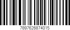 Código de barras (EAN, GTIN, SKU, ISBN): '7897626874015'