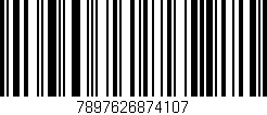 Código de barras (EAN, GTIN, SKU, ISBN): '7897626874107'
