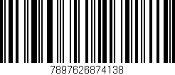 Código de barras (EAN, GTIN, SKU, ISBN): '7897626874138'