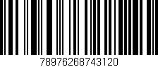 Código de barras (EAN, GTIN, SKU, ISBN): '78976268743120'